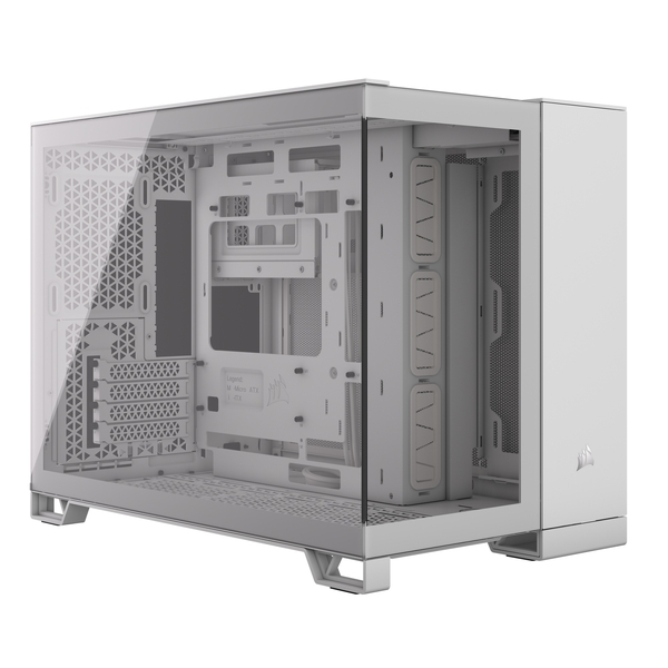 ~h^[^PCP[X 2500X Tempered Glass mATX Mid-Tower White CC-9011266-WW