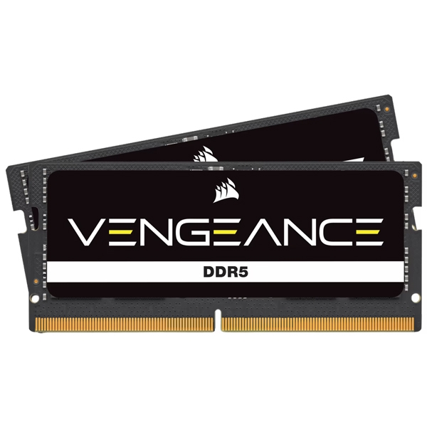 DDR5-4800(PC5-38400) 48GB(24GBx2) SODIMM CL40-40-40-77 1.1V VENGEANCE DDR5 SODIMM CMSX48GX5M2A4800C40