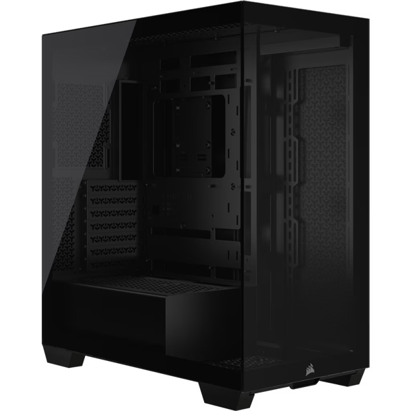 ~h^[^PCP[X 3500X Tempered Glass Mid-Tower -Black- CC-9011276-WW