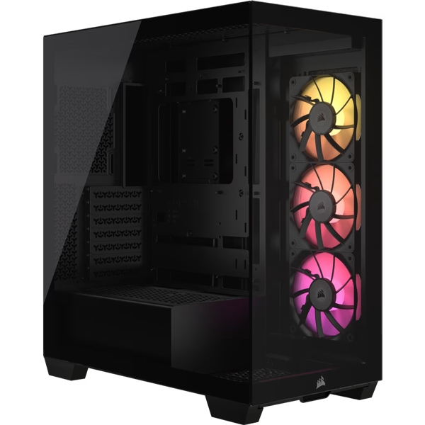 ~h^[^PCP[X iCUE LINK 3500X RGB Tempered Glass Mid-Tower -Black- CC-9011280-WW