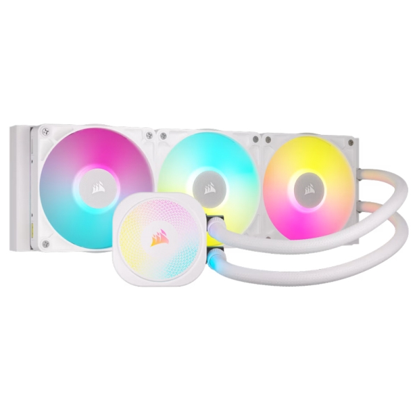 ȈՐCPUN[[ iCUE LINK TITAN 360 RX RGB -White- CW-9061021-WW