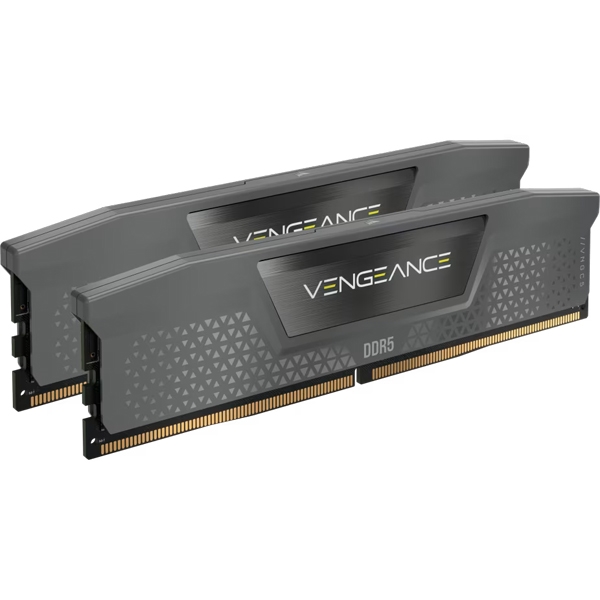 DDR5 6000MT/s 96GB(48GBx2) UDIMM 30-36-36-76 XMP 3.0 & AMD EXPO VENGEANCE DDR5 Grey 1.40V CMK96GX5M2B6000Z30