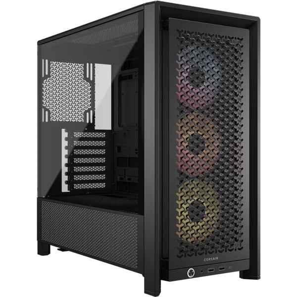 ミドルタワー型PCケース FRAME 4000D RS ARGB Mid-Tower Black CC-9011296-WW