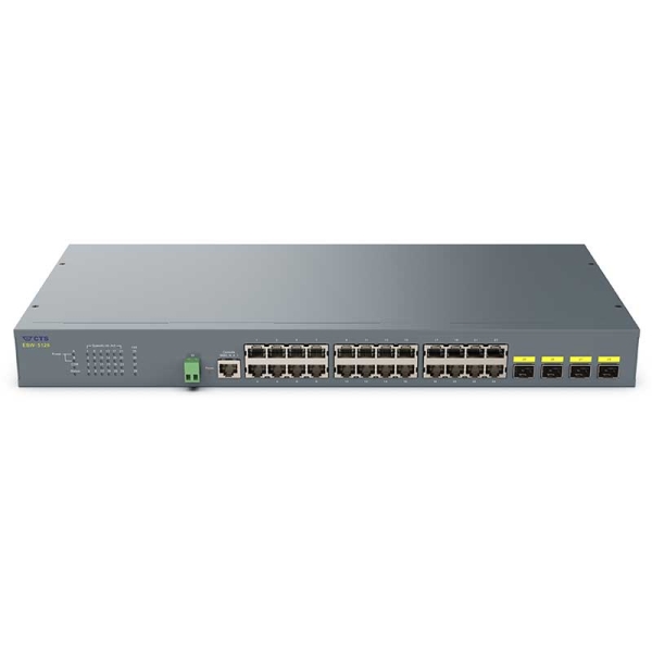 24 x 10/100/1000Base-T RJ-45 + 4 x 1/10GBase-R SFP+ Ǘ@\ڃC2XCb` ESW-5128-2D