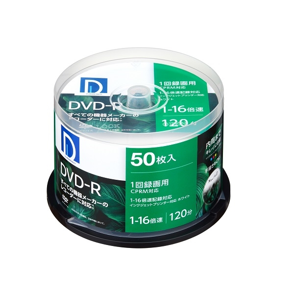 ^p DVD-R W120 16{ Chv^uzCg 50Xsh DR120DP.50SP