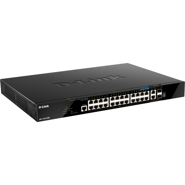 DGS-1520-28MP MKrbgL3X^bJuX}[gProXCb`A10/100/1000BASE-T(PoE+)×20A100/1000/2.5GB BASE-T(PoE+)×4A1000/10G BASE-T×2A10G SFP+Xbg×2 DGS-1520-28MP/A1