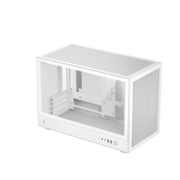 CH260 WH/MicroATX PCケース/ホワイト/高エアフロー設計/メッシュパネル/背面コネクタMB対応 (MicroATX)/大型GPU対応 R-CH260-WHNGM0-G-1
