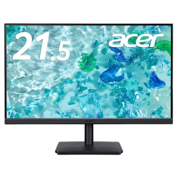 Acer ディスプレイ　ブラック Acer 5年フル保証 液晶ディスプレイ (21.5型/1920×1080/ミニD-Sub 15