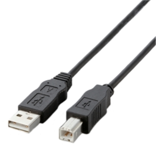 EU AB^Cv/RoHSwߏUSBP[u AB^Cv/2.0m(ubN) USB2-ECO20