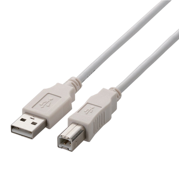 USB2.0P[u/A-B^Cv/m[}/2.0m/zCg U2C-BN20WH