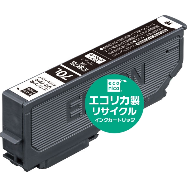 GRJ TCNCNJ[gbW/EPSON/ICBK70L݊/ubN ECI-E70L-B