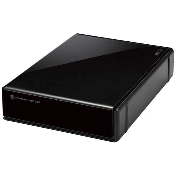3.5インチ外付けHDD/WD Red搭載/USB3.0/4.0TB/法人専用 ELD-REN040UBK