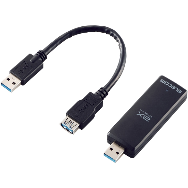 LANq@/11ax/Wi-Fi6/USB3.0/ubN WDC-X1201DU3-B