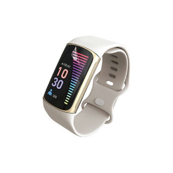 Fitbit Charge 6/Fitbit Charge5/衝撃吸収フィルム/フルカバー/指紋防止/高透明/傷リペア SW-FI221FLAPKRG