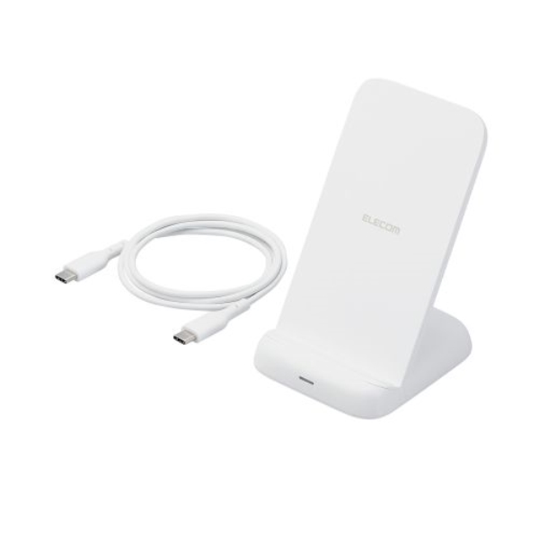 QiKiΉCX[d/őo10W/X^h^Cv/EPPKiΉ/USB-C - USB-CP[ut/zCg W-QS08WH