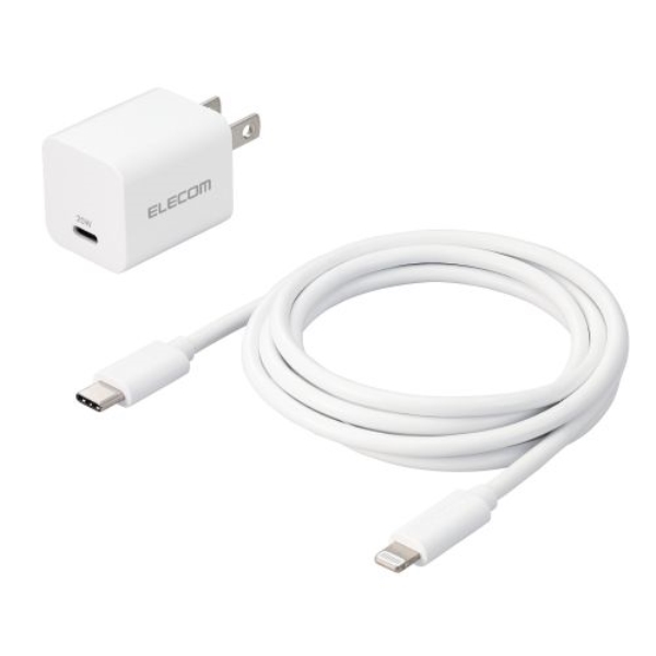 LightningAC[d/USB Power DeliveryΉ/20W/USB-C1|[g/USB-C - LightningP[ut/XCOvO/1.5m/zCg MPA-ACLP04WH