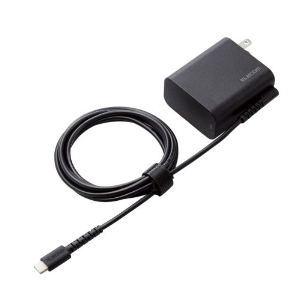 m[gPCpACA_v^[/Type-C/USB Power DeliveryΉ/45W/P[ǔ^/1.8m/ubN ACDC-PD2545BK