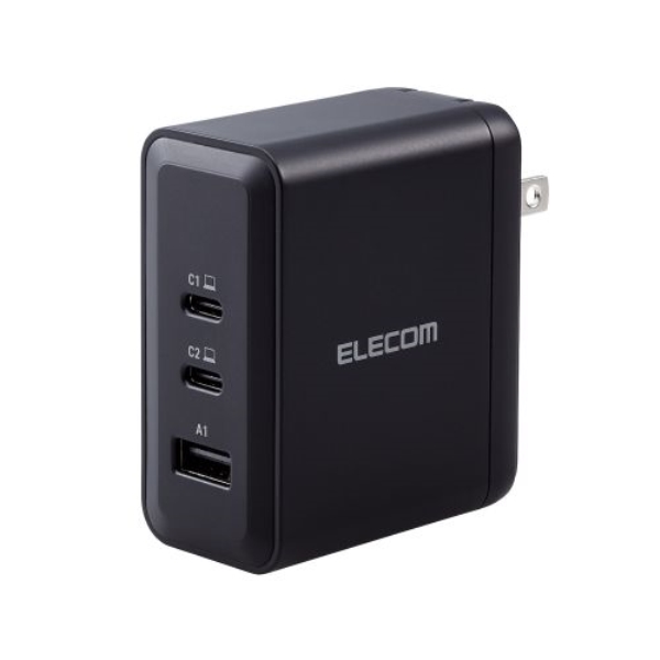 AC[d/USB[d/USB Power DeliveryΉ/100W/USB-C2|[g/USB-A1|[g/XCOvO/ubN ACDC-PD65100BK