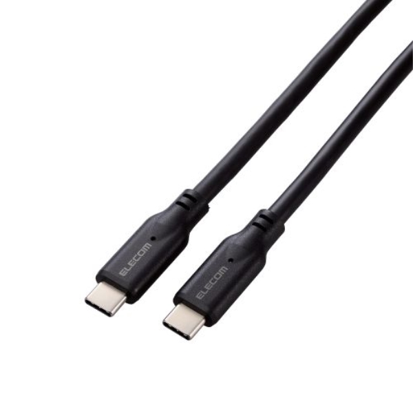 USB Type-C to USB Type-Cケーブル/USB10Gbps/100W対応/スタンダード/1.0m/ブラック MPA-CC1G10BK