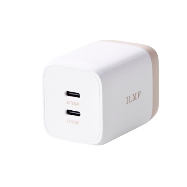 ILMF/AC[d/USB[d/USB Power DeliveryΉ/PPSΉ/65W/USB-C2|[g/XCOvO/zCg MPA-ACCP43WH-IL