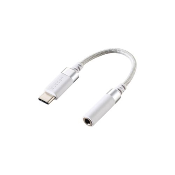 ϊP[u/ϋv/USB Type-C to 3.5mmXeI~j[q/DAC/nC]Ή/zCg MPA-C35DSWH