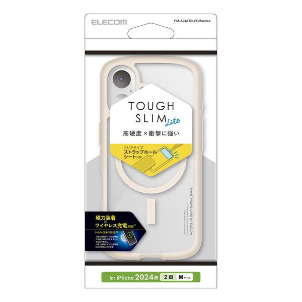 iPhone 16pnCubhP[X/TOUGH SLIM LITE/t[J[/MAGKEEP/XgbvV[gt/AC{[ PM-A24ATSLFCMWH