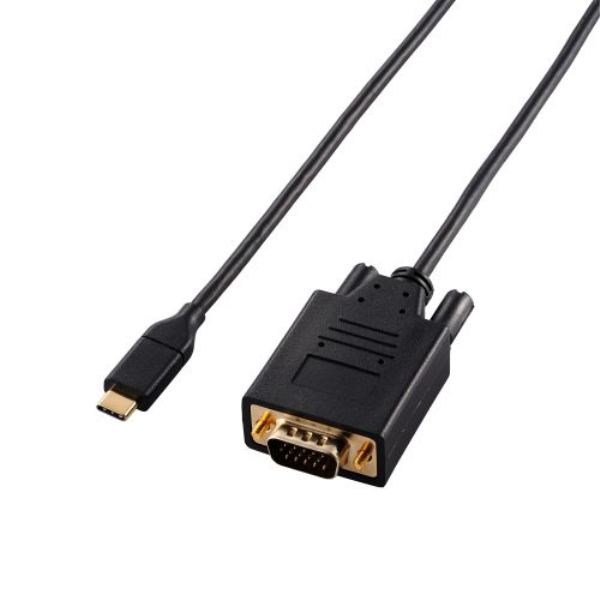 ϊP[u/USB Type-C - VGA/1.0m/ubN CAC-CVGA10BK2