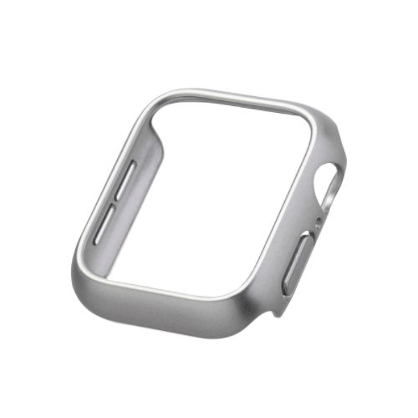 Apple Watch 40mm/ハードバンパー/メタリック/シルバー AW-23EBPPMSV