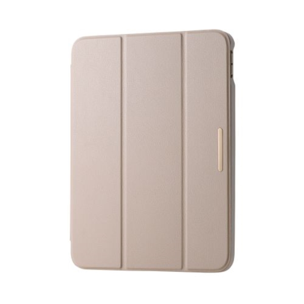 iPad 第10世代/ソフトレザー/&me/背面クリア/クレージュ TB-A24RWVJM3GB