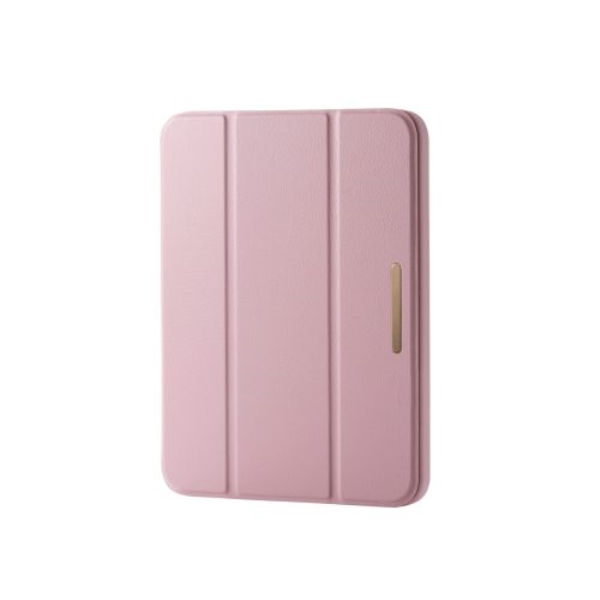 8.3インチiPad mini(A17 Pro)ソフトレザー/&me/背面クリア/ピンク TB-A24SWVJM3PN