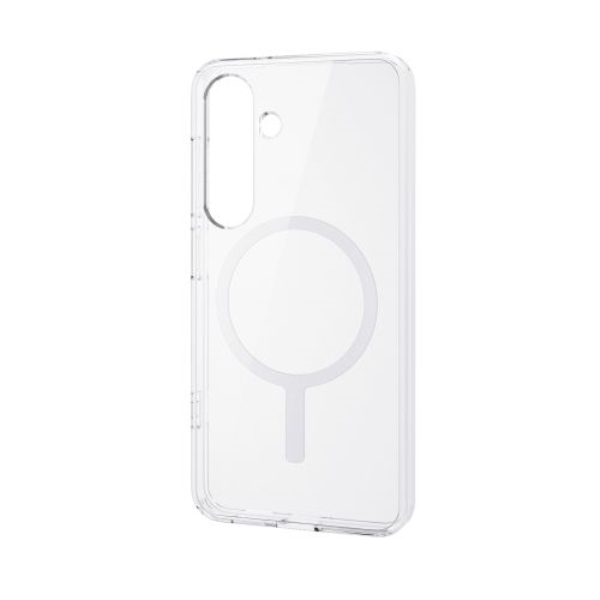 Galaxy S25(SC-51F)/ハイブリッドケース/MAGKEEP/ホワイト PM-G251MAG02WH