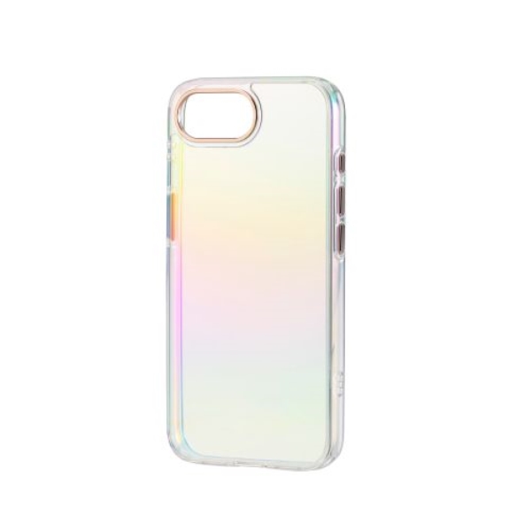 iPhone 16e/ハイブリッドケース/&Me/オーロラ/ストラップシート付属/クリア PM-A25SHVCACR