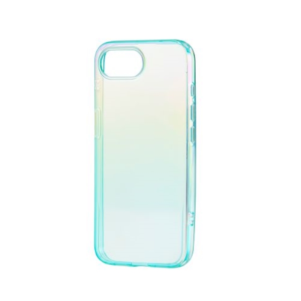 iPhone 16e/ソフトケース/クリアオーロラ/Meliano/ライトブルー PM-A25SUCABU
