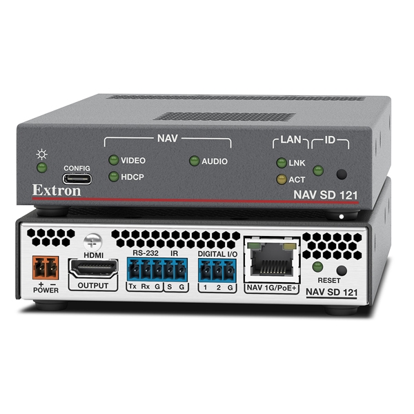 NAV SD 121 1G Pro AV over IPコンパクトスケーリングデコーダー - HDMI 60-2040-02