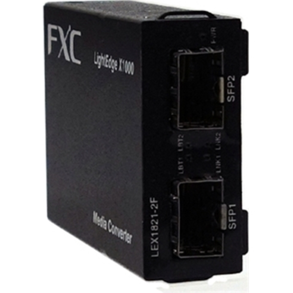 1000BASE-X(SFP) to 1000BASE-X(SFP) }CNfBARo[^ LEX1821-2F