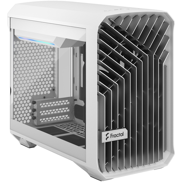Fractal Design ミニタワー型PCケース Torrent Nano White TG