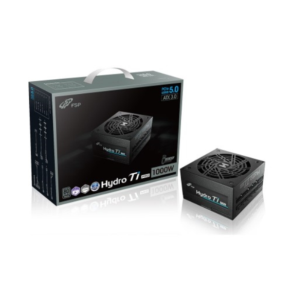 Hydro Ti PRO 1000W / ATX12 V3.0 / PCIe 5.0Ή / 12VHPWRRlN^[ / 80PLUS TITANIUM tW[ 1000W ATXd / 10Nۏ HTI-1000M