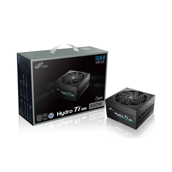 Hydro Ti PRO 850W / ATX12 V3.0 / PCIe 5.0Ή / 12VHPWRRlN^[ / 80PLUS TITANIUM tW[ 850W ATXd / 10Nۏ HTI-850M