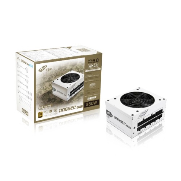 DAGGER PRO ATX3.0(PCIe5.0) 850W White / zCgf / 80PLUS GOLD tW[ ATX3.0 PCIe5.0Ή 850W SFXd / 10Nۏ / ATXϊuPbgt SDA2-850 Gen5.W