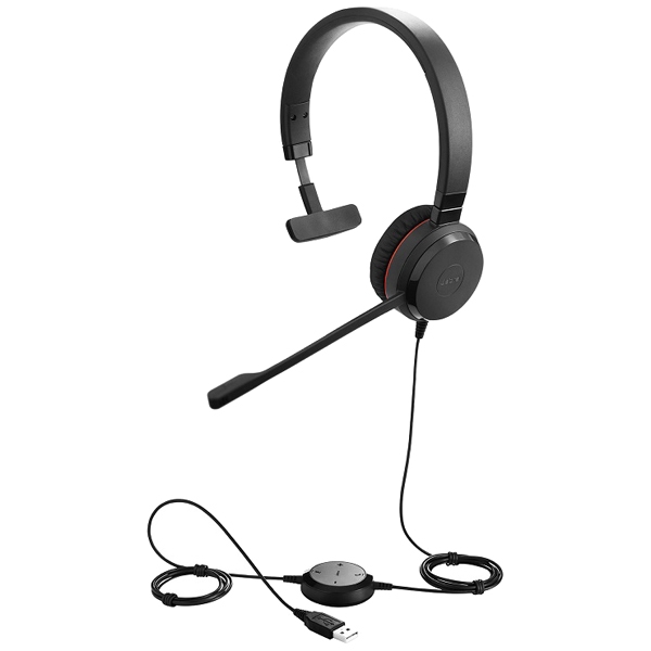 Jabra USBwbhZbg USB-A 3.5mmWbN Ў UCF uJabra EVOLVE 30 II UC Monov 5393-829-309