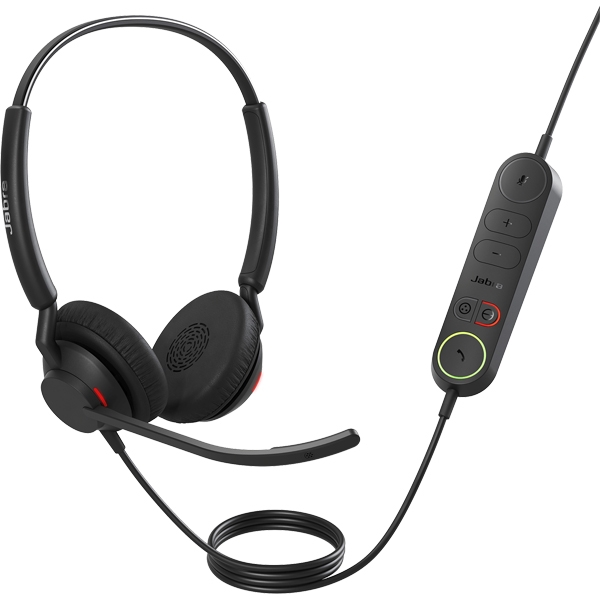 Jabra R^NgZ^[pwbhZbg USB-A  UCF Rg[jbgtuJabra Engage 40 - (Inline Link) USB-A UC Stereov 4099-419-279