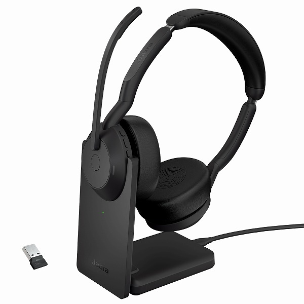 Jabra wbhZbg USB-A  UCF [dX^htuJabra Evolve2 55 Link380a UC Stereo Standv 25599-989-989