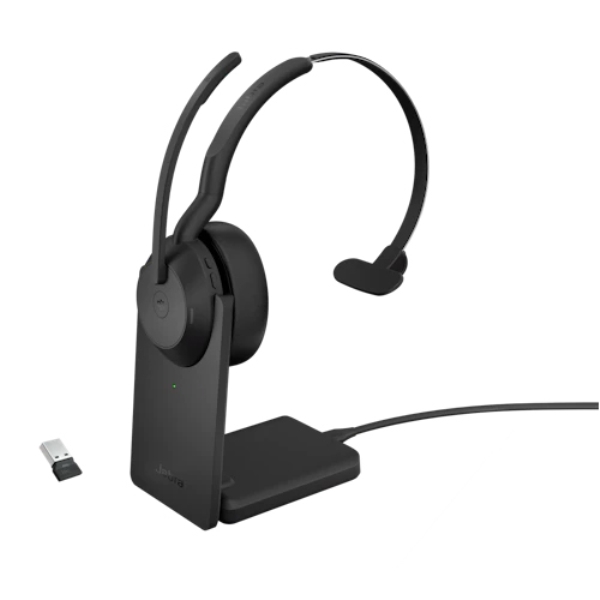 Jabra wbhZbg USB-A Ў MSF [dX^htuJabra Evolve2 55 Link380a MS Mono Standv 25599-899-989