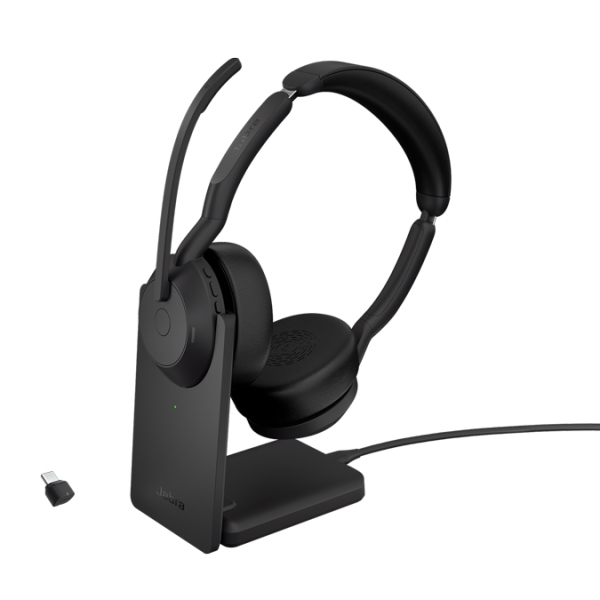 Jabra wbhZbg USB-C  UCF [dX^htuJabra Evolve2 55 Link380c UC Stereo Standv 25599-989-889