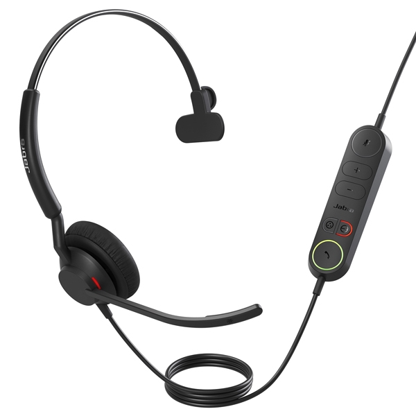 Jabra R^NgZ^[pwbhZbgUSB-C Ў UCF Rg[jbgtuJabra Engage 40 - (Inline Link) USB-C UC Monov 4093-419-299