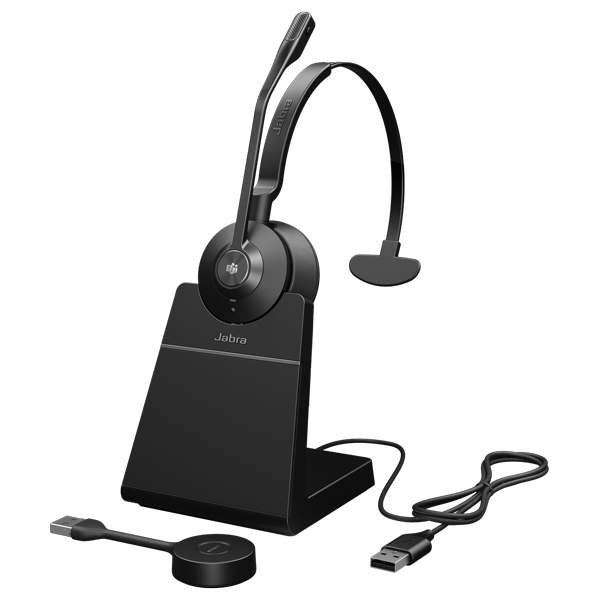 Jabra R^NgZ^[pwbhZbg DECT USB-A Ў [dX^ht MSFuJabra Engage 55 SE Mono Link400a MS Standv 9653-455-136