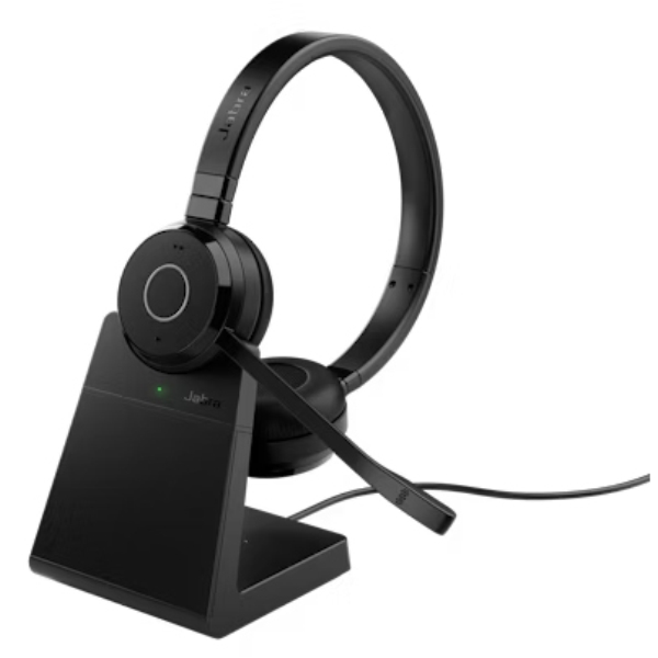 Jabra wbhZbg  MSF [dX^htuJabra Evolve 65 TE Link 390a MS Stereo Standv 6699-833-399