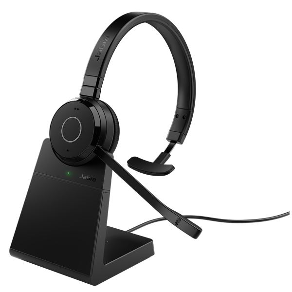 Jabra wbhZbg Ў MSF [dX^htuJabra Evolve 65 TE Link 390a MS Mono Standv 6693-833-399