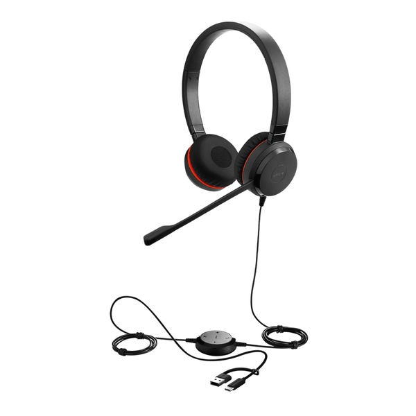GNオーディオ Jabra USBヘッドセット USB-C/A 3.5mmジャック 両