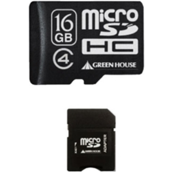 microSDHCJ[h(A_v^t) 16GB Class4 GH-SDMRHC16G4